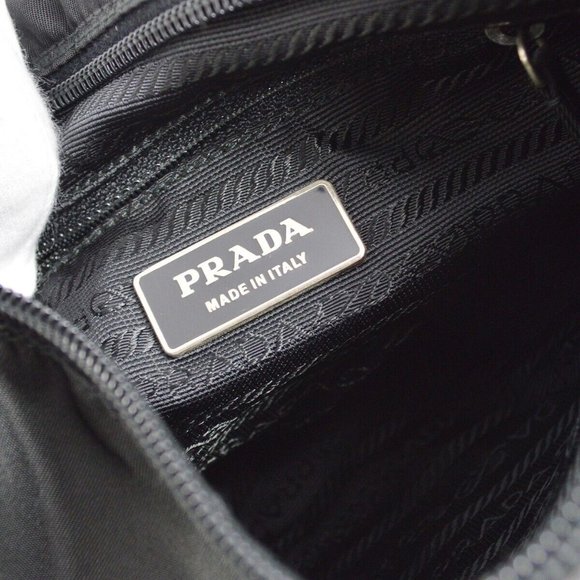 Prada Black Nylon Crossbody Bag - Picture 6 of 10